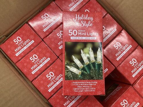 Case of (18) Indoor Mini Lights - Lot 452