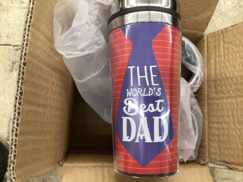Case of (4) Worlds Best Dad Tumblers - Lot 482