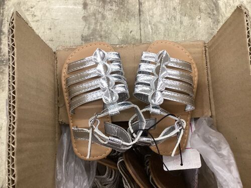 Case of (6) Toddler Gladiator Sandals  - Lot 688