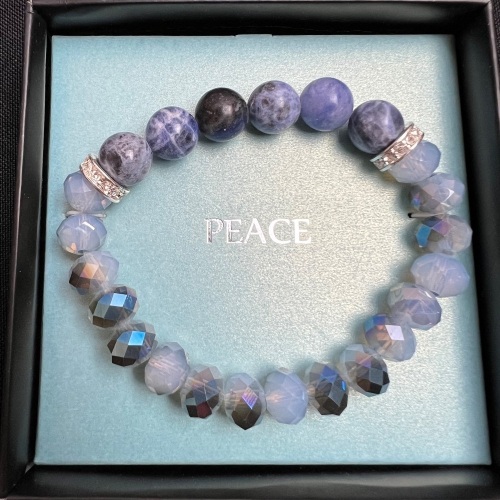 AVON Beaded Bracelet "I Wish You Peace" - Lot 22