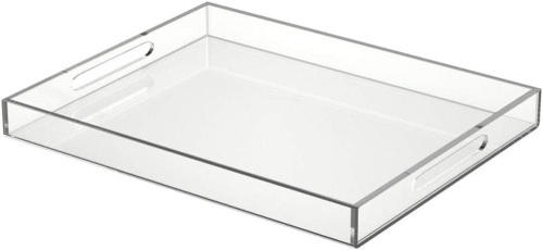 Clear Acrylic Serving Tray 16x20 Inches - Lot 106