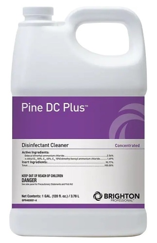 Brighton Professional Pine DC Plus Disinfectant Cleaner, 1 Gallon - Lot 186