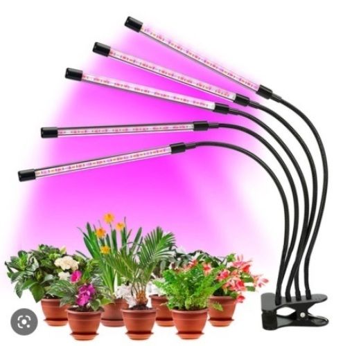 5 Head Grow Light for Plants - Lot 302