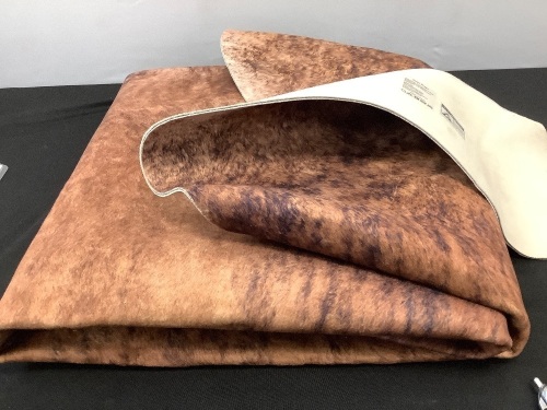 Faux Cow Fur Rug, Size Unknown - Lot 504