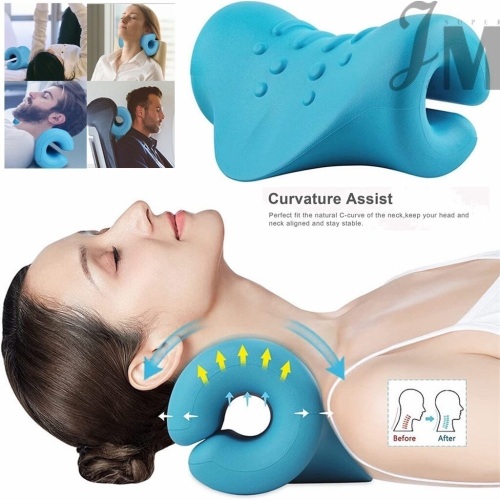 Cervical Neck Traction Support Pillow - Lot 342