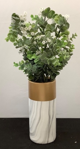 Artificial Plant in Vase - Lot 483