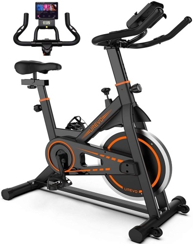 UREVO Indoor Stationary Exercise Cycling Training Bike  - Lot 96
