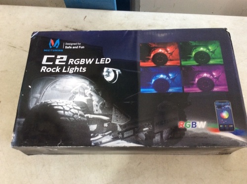 C2 RGBW LED Rock Lights, 8pcs - Lot 839