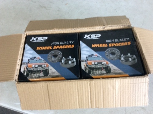 KSP Thick 6x5.5 12x1.5 Wheel Spacer Adapters 6 Lug Fit for GMC Tacoma 4Runnger - Lot 1051