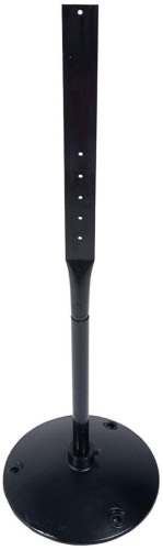 Heavy Duty Cast Iron Sign Post and Base Kit, 12" Dia Stand with 4' Post - Lot 886