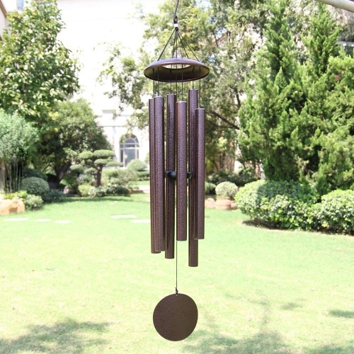 ASTARIN 45" Large Deep Tone Wind Chimes with 6 Heavy Tubes  - Lot 917