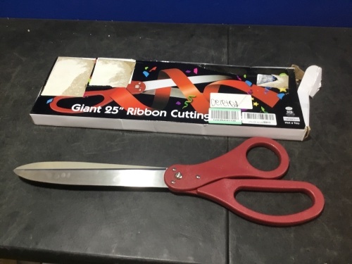 Giant 25" Ribbon Cutting Scissors - Lot 308