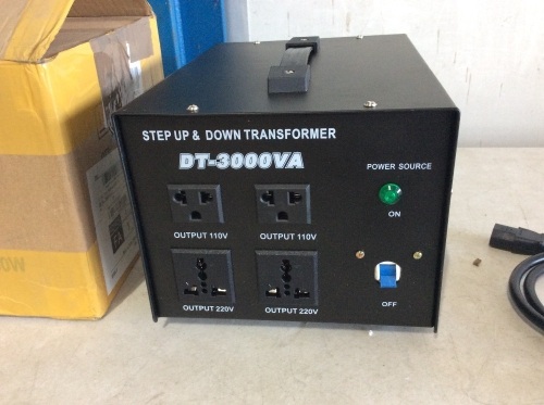 3000W Power Voltage Converter Transformer  - Lot 1038