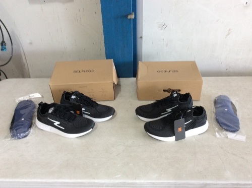 Lot of (2) SelfieGo Mens Casual Sneakers - Lot 854