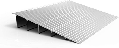 EZ-Access Transitions Modular Aluminum Entry Ramp, 5" Rise  - Lot 180