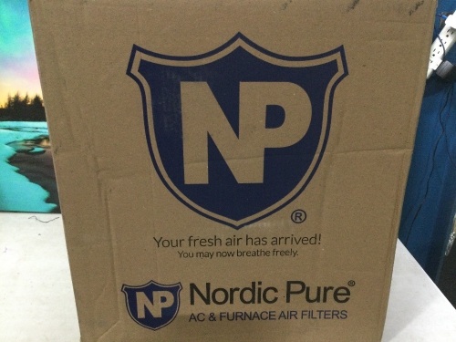 Nordic Pure Air Filters 20x25x4, Set of 6 - Lot 629