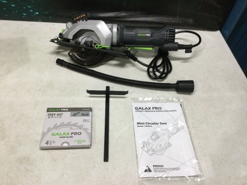 GALAX PRO 4Amp 3500RPM Circular Saw with Laser Guide - Lot 363