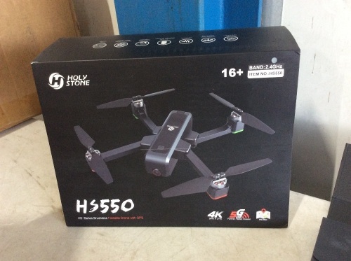 Holy Stone HS550 GPS Drone with 4k FHD Camera - Lot 356