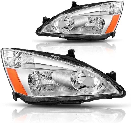 Pair of Side Reflector Headlights for Honda Accord - Lot 562