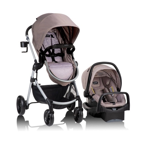 Evenflo Pivot Modular Travel System with SafeMax Infant Car Seat - Lot 64