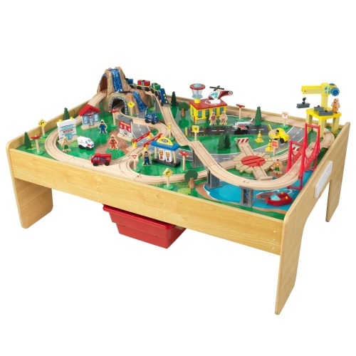 KidKraft Adventure Town Railway Train Set & Table   - Lot 76