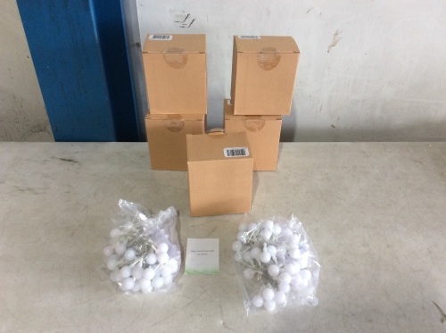 Lot of (5) Battery Powered Globe String Lights, 2 Pack - Lot 880