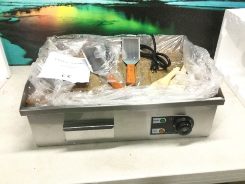 Stainless Steel Electric Griddle  - Lot 92