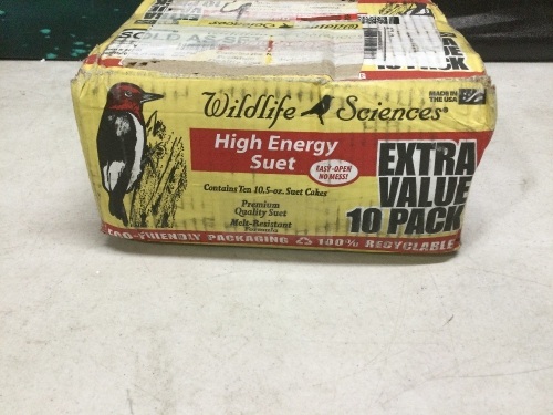 Wildlife Sciences High Energy Suet Cakes, 10 Pack  - Lot 608