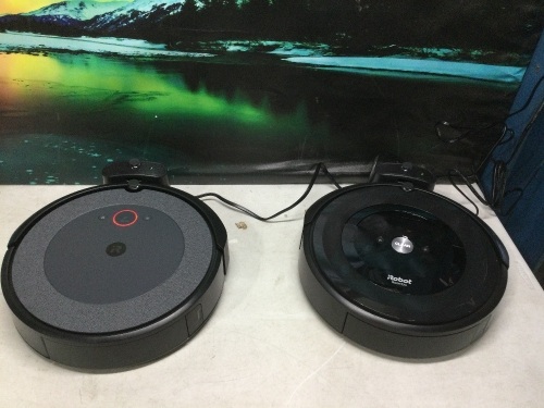 Lot of (2) iRobot Roomba Vacuums, Both Work but Do Not Charge - Lot 48