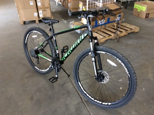 Schwinn High Timber ALX Mountain Bike, Aluminum Frame and Disc Brakes, 29-Inch Wheels, 21-Speed - Front Brake Needs Adjusted  - Lot 90