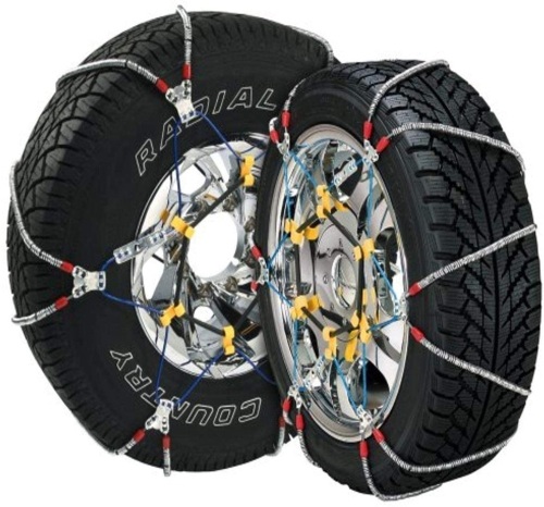 Security Chain Company SZ468 Super Z8 8mm Commercial and Light Truck Tire Traction Chain, Set of 2  - Lot 200