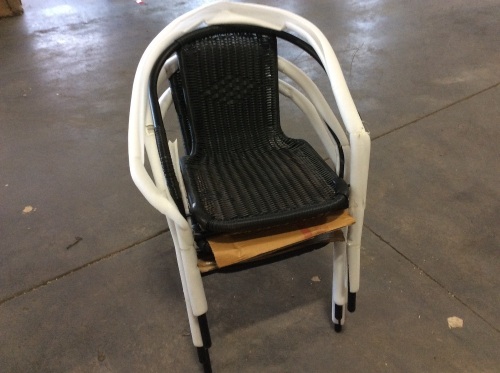 Lot of (3) Outdoor Dining Chairs - Lot 374