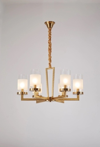 Modern Style for Home Lighting Furniture Decorate Indoor Living Room/Bedroom Design Glass Lampshade Light Factory Supply Pendant Lamp - Lot 3806