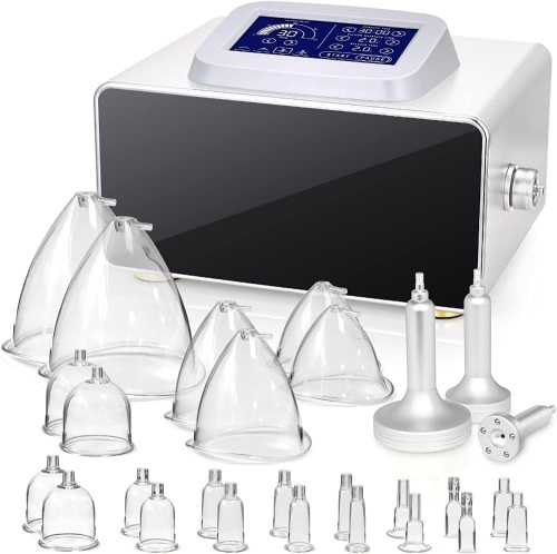 Sextupole Vacuum Therapy Machine BBL Touch Screen Version Vacuum Cupping Machine with 24 Cups - Lot 3812