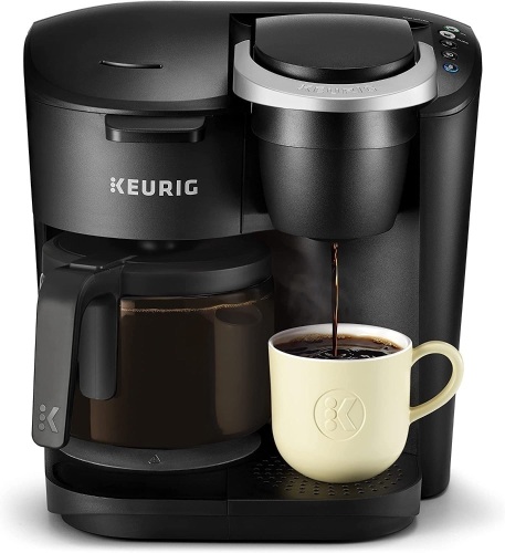 Keurig K-Duo Essentials Coffee Maker, with SIngle Serve K- Cup Pod and 12 Cup Carafe Brewer - Lot 3815