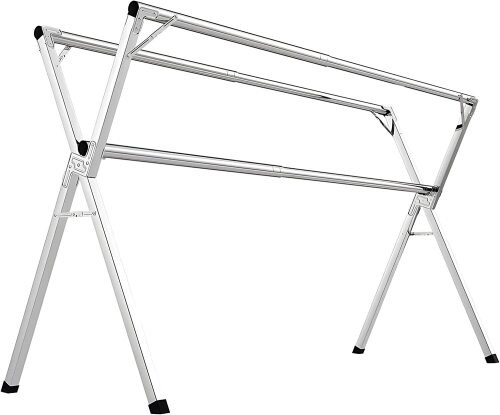 JAUREE Clothes Drying Rack, Stainless Steel - Lot 3856