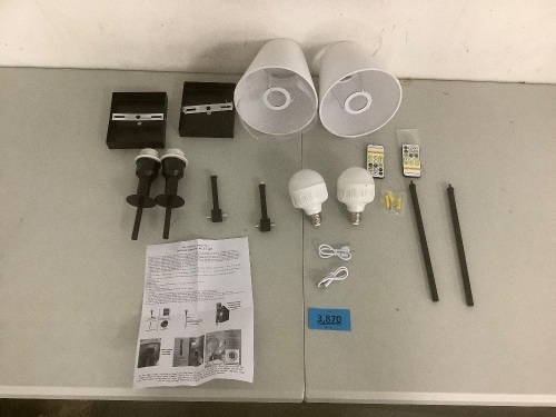 Battery Powered Wall Light - Lot 3870