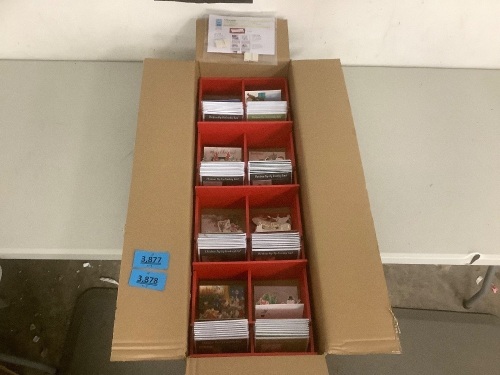 Box of pop up Christmas Cards - Lot 3878