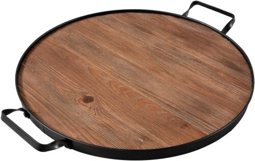 Thirteen Chefs Wine Barrell Inspired Serving Tray - Lot 3897