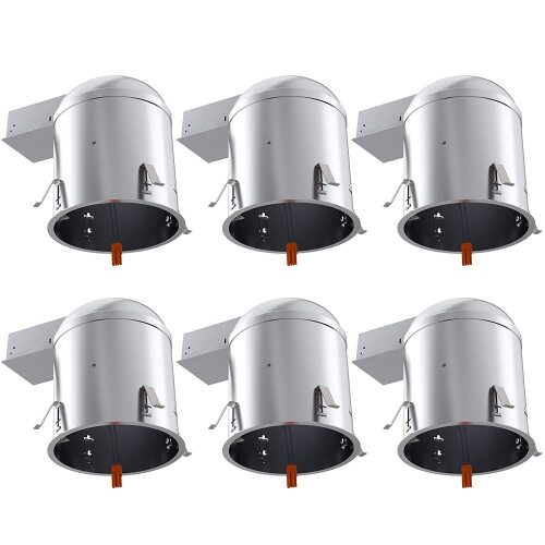 Sunco Can Lights for Ceiling 6" Remodel Recessed Lighting Housing - Lot 3924