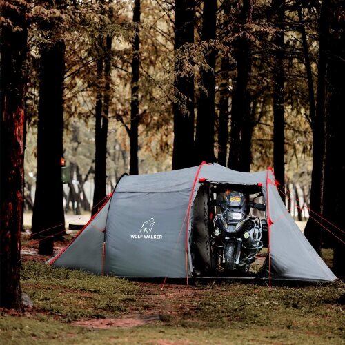 Wolf Walker Motorcycle Tent for Camping (2-3 Person) - Lot 3932