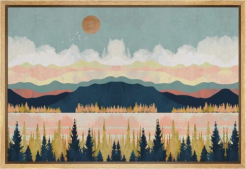 Framed Canvas Print Wall Art - Lot 3941