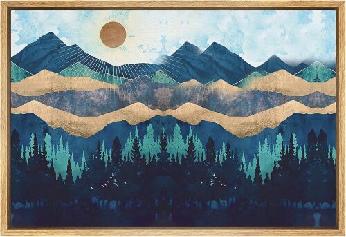 Framed Canvas Print Wall Art - Lot 3942