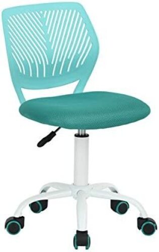 Turquoise Office Task Adjustable Desk Chair - Lot 3962