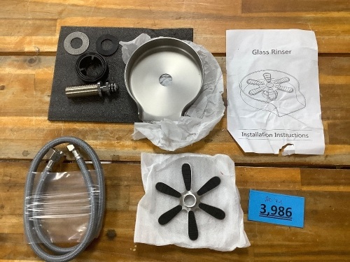 Metal Glass Rinser for Kitchen Sink - Lot 3986