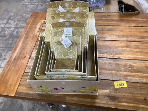 Set of 7 Decorative Gift Boxes - Lot 3553