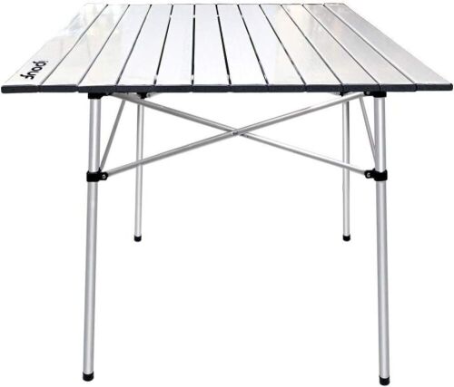 IPOUF Folding Lightweight Aluminum Compact Table  - Lot 344