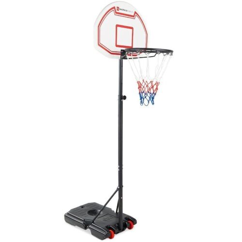Kids Height-Adjustable Basketball Hoop, Portable Backboard System w/ Wheels  - Lot 413