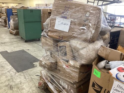 Salvage Pallet. Items Will Be Broken and Incomplete.  - Lot 425