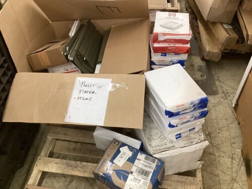 Pallet of Paper Items  - Lot 531